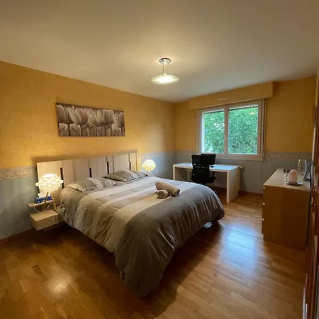 Villa 4 Chambres Wifi, Climatisation, Jardin * Changé